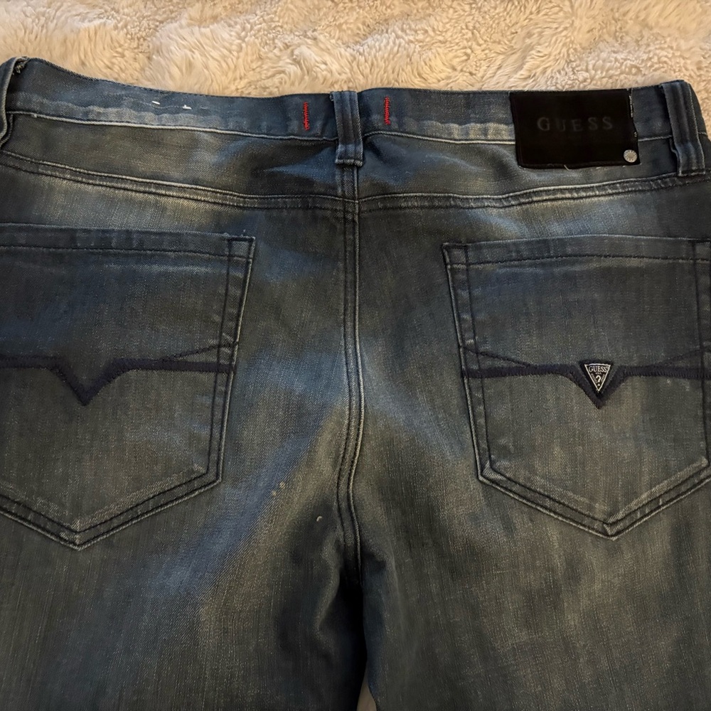 GUESS Men's Denim Jeans with Black Label